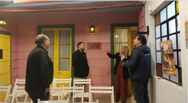 Prensa Recorrida periodística por el Conventillo de Nelly